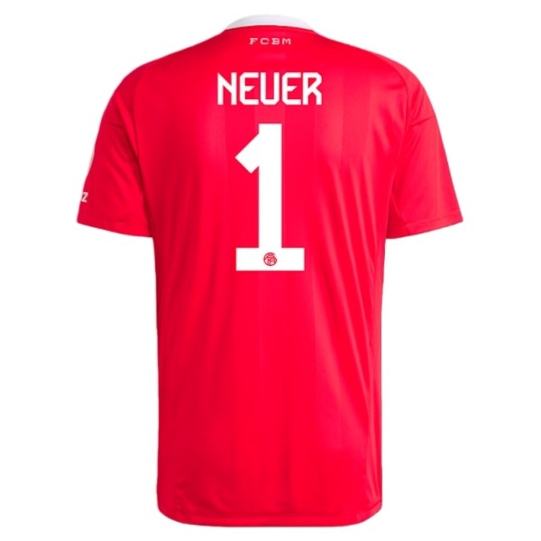 Camisola 2º Equipamento Bayern de Munique Neuer 1 Guarda-Redes 2025-2026 Camisola 2º Equipamento Bayern de Munique Neuer 1 Guarda-Redes 2025-2026