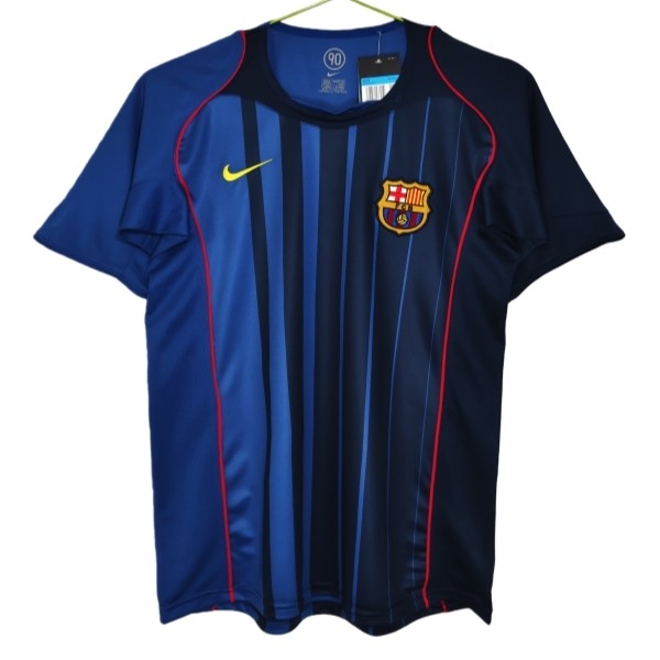 Camisola 2º Equipamento FC Barcelona Retro 2004-2005 Camisola 2º Equipamento FC Barcelona Retro 2004-2005