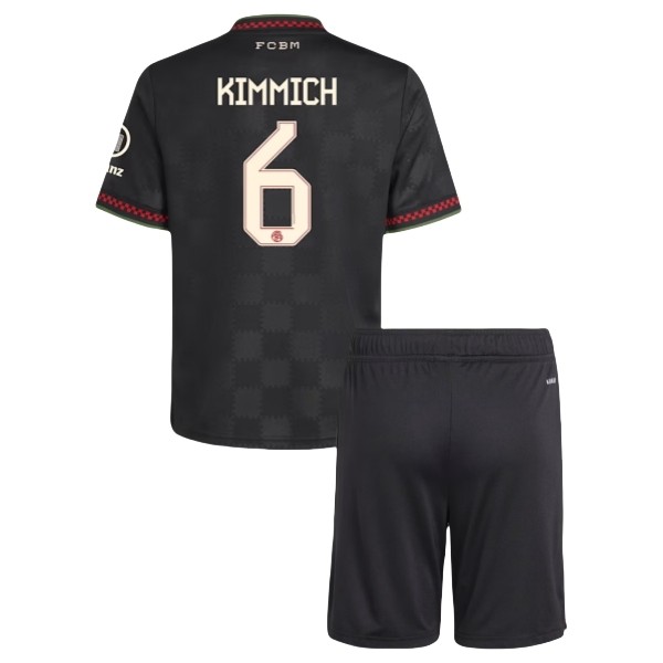 Camisola 3º Equipamento Bayern de Munique Kimmich 6 Criança 2025-2026 Camisola 3º Equipamento Bayern de Munique Kimmich 6 Criança 2025-2026