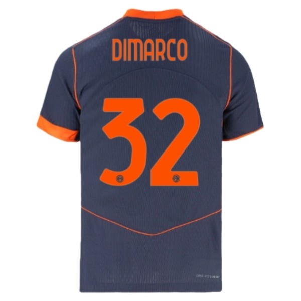 Camisola 3º Equipamento Inter Milan Dimarco 32 2025-2026 Camisola 3º Equipamento Inter Milan Dimarco 32 2025-2026