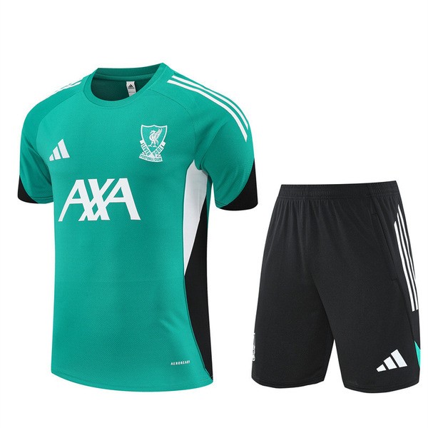 Liverpool Camisola Fato de Treino 2025-26 - Shorts Verde Liverpool Camisola Fato de Treino 2025-26 - Shorts Verde